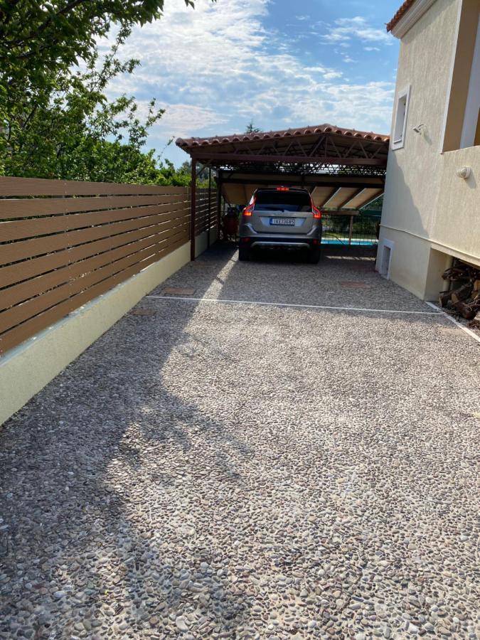 Relaxing Villa With Swimming Pool And Garden Agios Georgios  Exterior foto